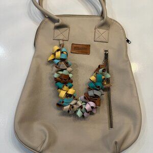 Cueropapel & Xtijera Nubox Leather Shoulder Bag Unique Purse Anthropologie